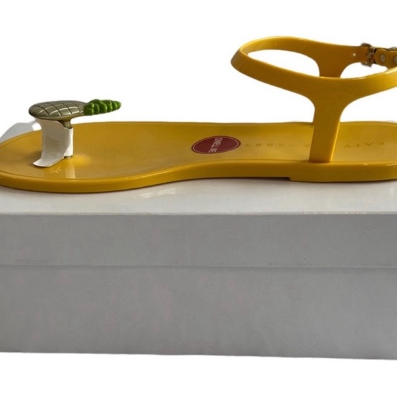 Katy Perry’s Pineapple 🍍 The Geli Sandal Sz 10M NWT - Picture 11 of 16